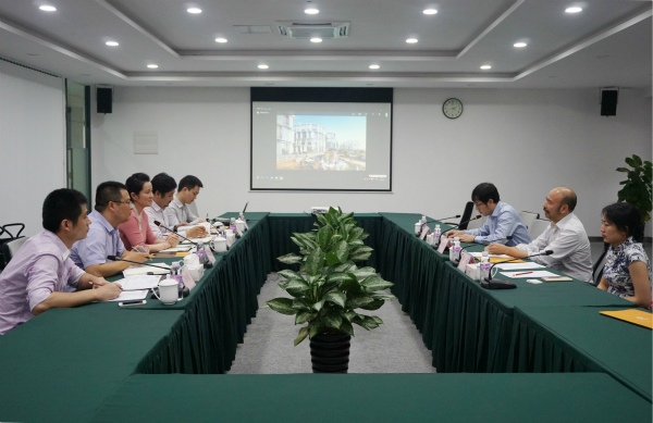汉典集团董事长一行来访产业园参观交流